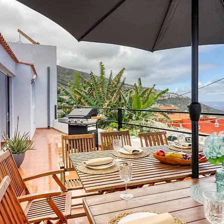 Spacious House With Bbq And Ocean Teide View, 10 Minutes From * Puerto de la Cruz (Tenerife)